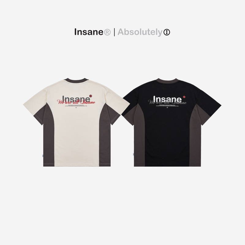 Áo Thun Boxy INSANE | Side Panel Boxy Tee
