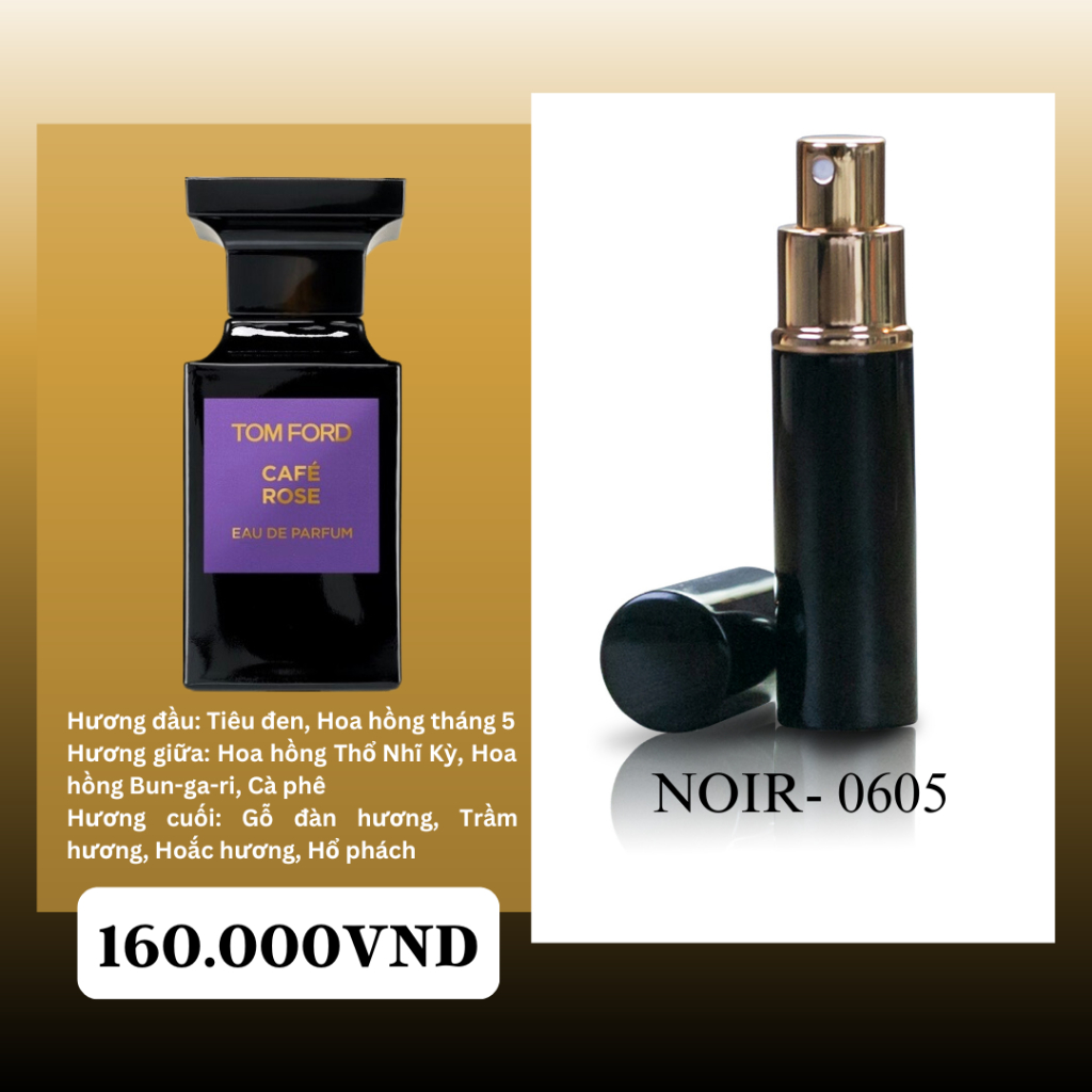 Nước Hoa Cao Cấp Tom Ford Café Rose (Noir 0611)