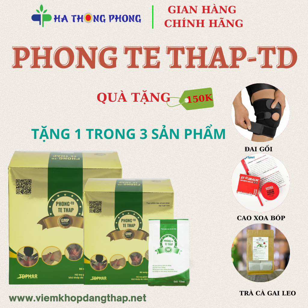PHONG TÊ THẤP TD -  MÓN QUÀ QUÝ GIÁ CHO XƯƠNG KHỚP TUỔI GIÀ