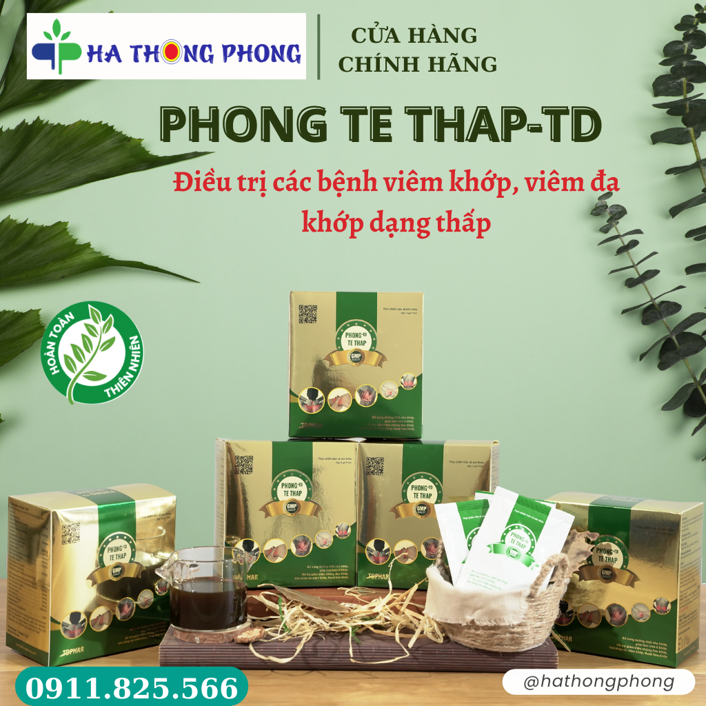 PHONG TÊ THẤP TD -  MÓN QUÀ QUÝ GIÁ CHO XƯƠNG KHỚP TUỔI GIÀ