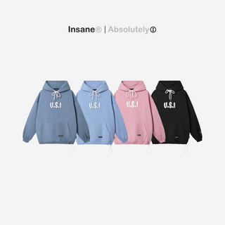 Áo Hoodie INSANE l U.S.I Thêu Xù Hoodie