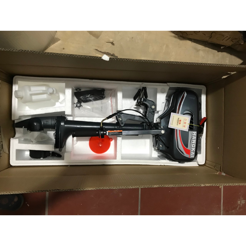 Máy xăng đẩy xuồng hơi, động cơ cho tàu thuyền giá tốt, tiết kiệm nhiên liệu, máy khoẻ chạy êm