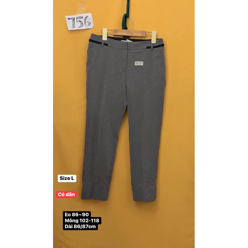 quần tây viền đen size L.S756