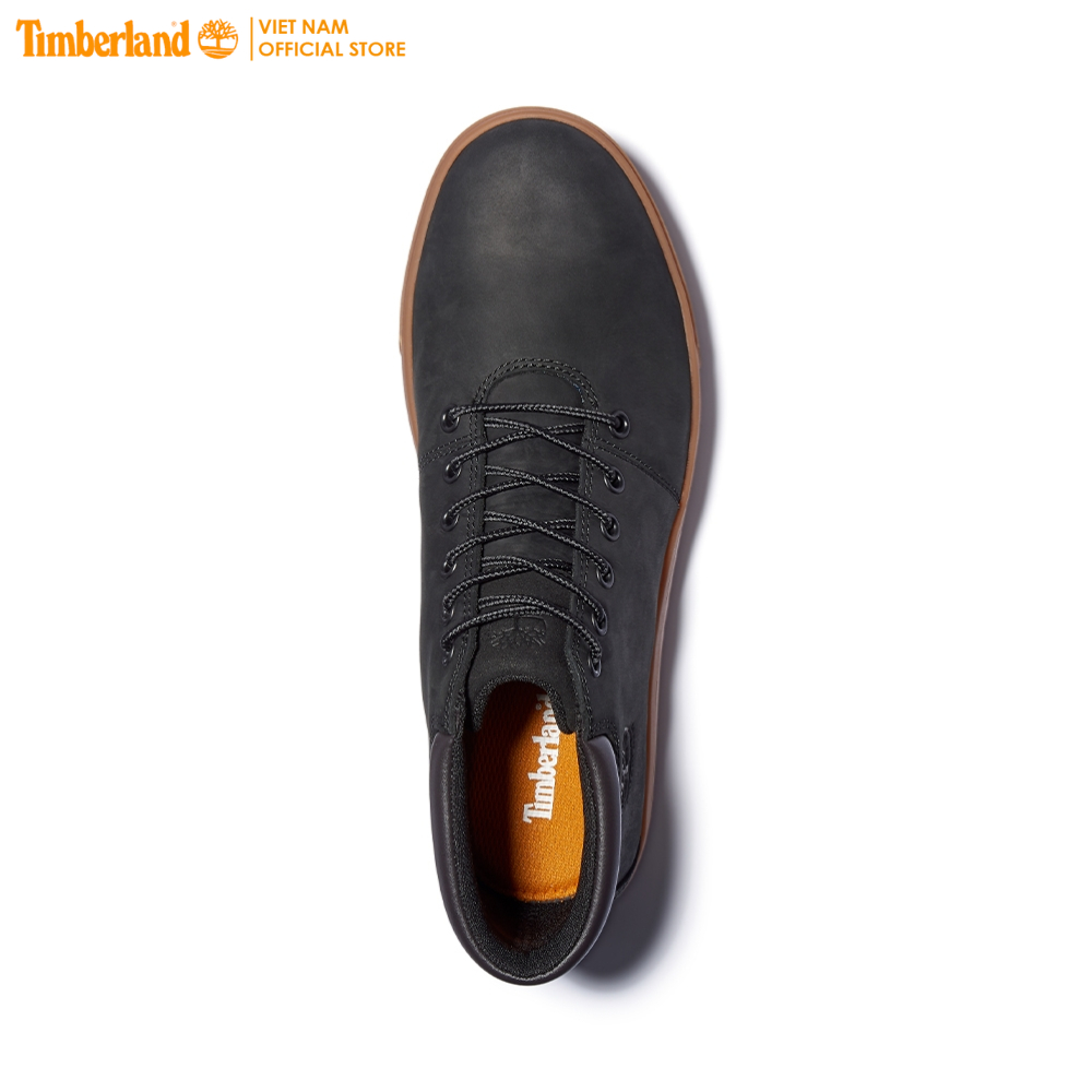 [Original] Timberland Giày Nam Boot Cổ Trung Ashwood Park Waterproof Leather Chukka Black Full Grain TB0A2DSN01