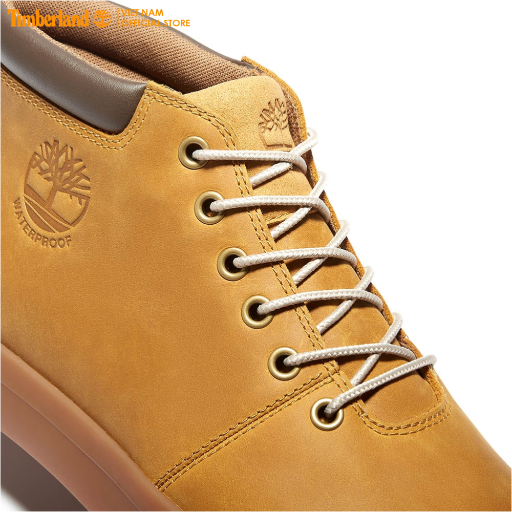 [Original] Timberland Giày Nam Boot Cổ Trung Ashwood Park Waterproof Leather Chukka Wheat Full Grain TB0A2DSC24