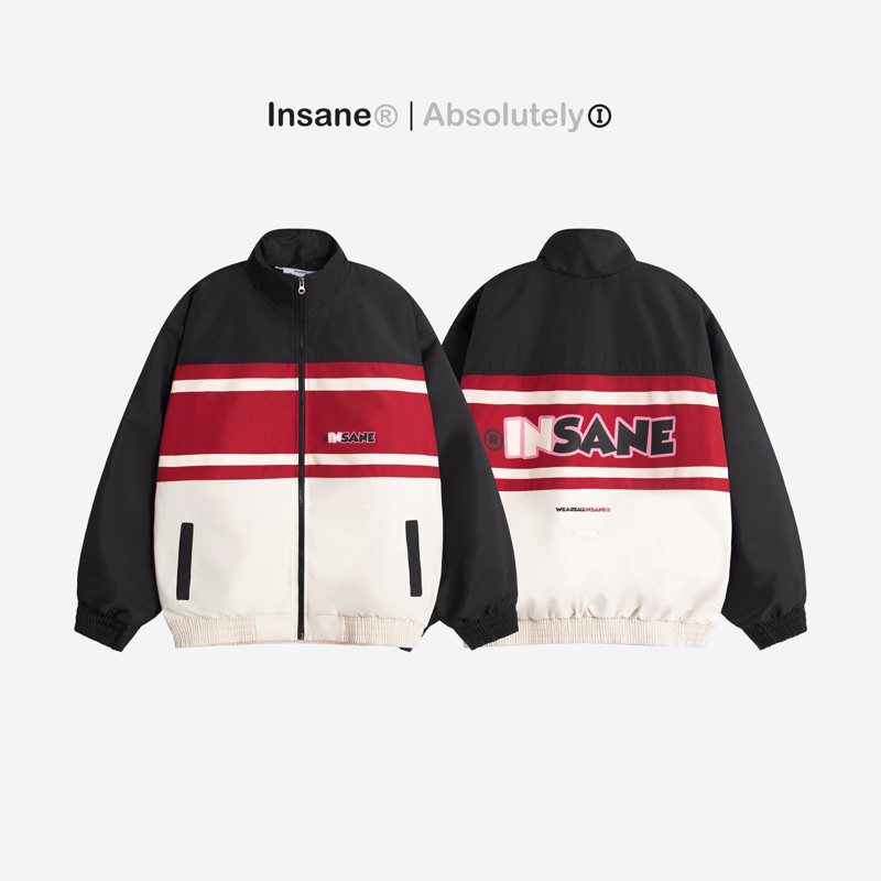 Áo Khoác Dù INSANE l Striped Jacket