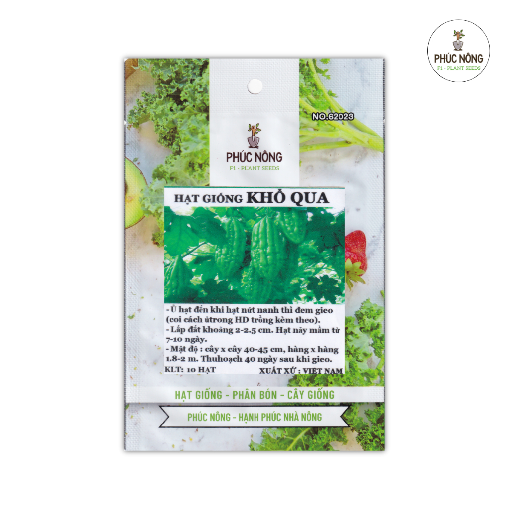 10 hạt - (Hỏa tốc) Hạt giống Khổ Qua (Mướp Đắng)