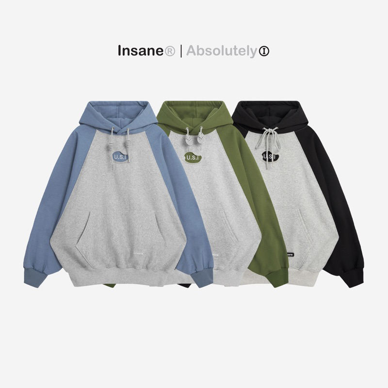 Áo Hoodie INSANE l U.S.I Hoodie Cánh Dơi