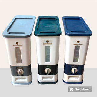 Freeship Thùng đựng gạo thông minh Vinasu 16kg,lấy gạo chỉ bằng bằng 1 nút vặn