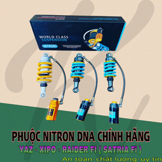 Phuộc Nitron DNA cho xe YAZ và XIPO - RAIDER bình dầu xoay 3 chiều chính hãng
