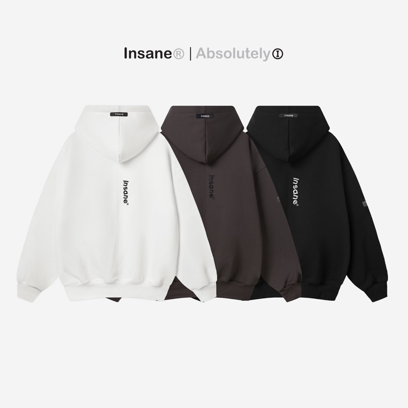 Áo Hoodie INSANE l Waffle Hoodie