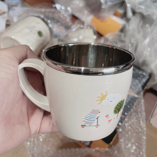 Cốc inox cao cấp, bọc vỏ nhựa cách nhiệt