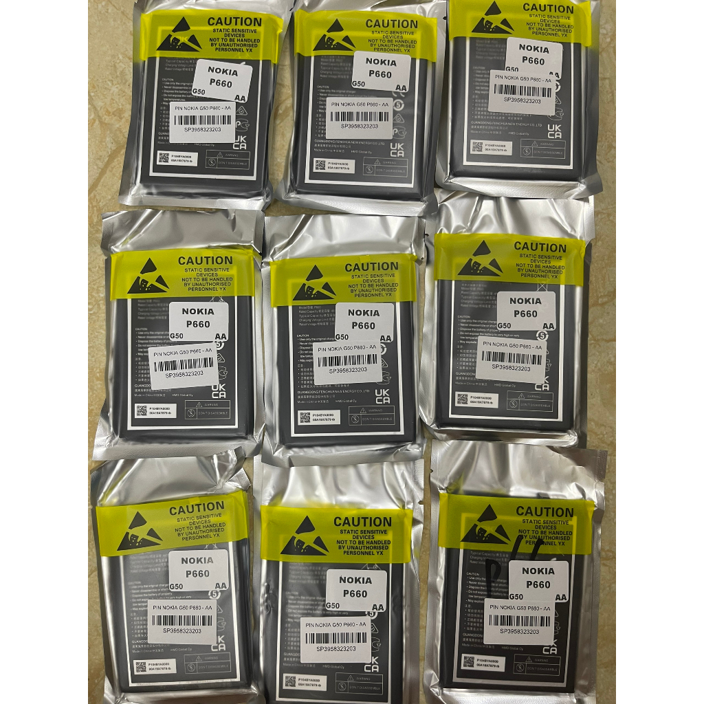 Pin Nokia G50 P660 tặng kèm siu dán pin