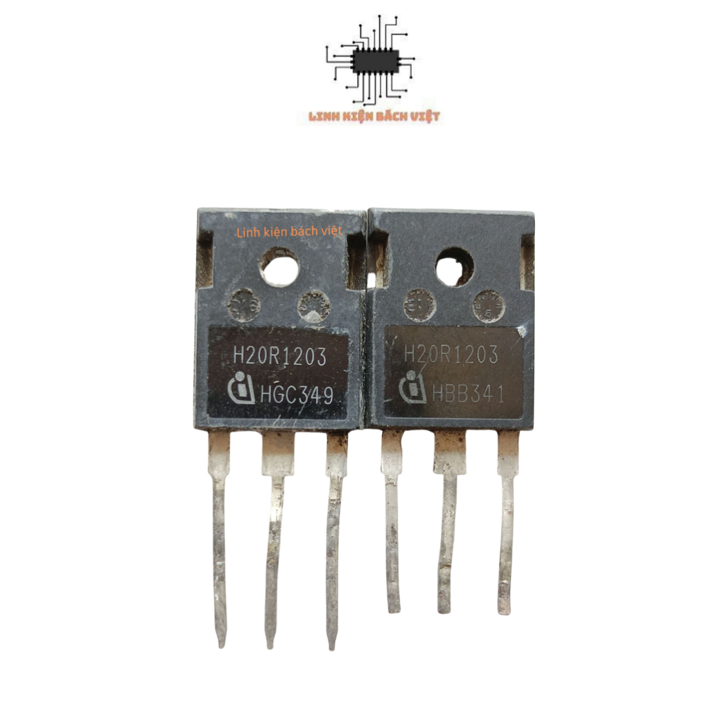 IGBT bếp từ H20R1203 (20A-1200V) tháo máy mặt gương bao test (1 chiếc)
