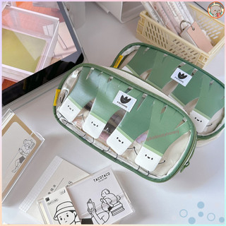  Ví bút 2 ngăn Onion BFF pencil case đựng được máy tính VB09
