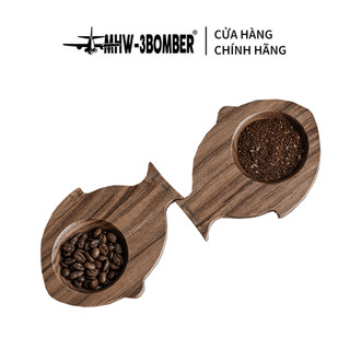 Giá đỡ phễu dripper holder gỗ óc chó mhw-3bomber | tropical fish dripper holder