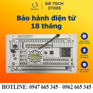 Màn hình android cho ô tô OLEDPRO A5 Ram 2G Rom 32G 8 nhân, có quạt tản nhiệt. Bảo hành chính hãng 18 tháng