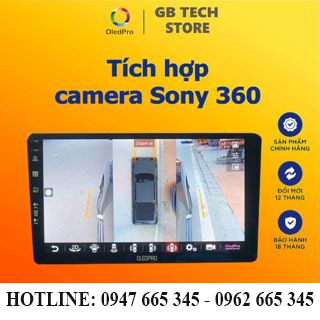 Màn Hình Android cho Ô Tô 0LEDPR0 X4s Tích Hợp Camera 360 9 inch Ram 3-32 Chip 8 Nhân cao cấp BH 18 tháng