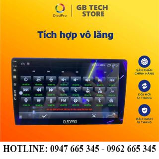 Màn Hình Android cho Ô Tô 0LEDPR0 X4s Tích Hợp Camera 360 9 inch Ram 3-32 Chip 8 Nhân cao cấp BH 18 tháng