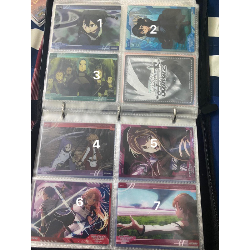 Thẻ clearcard sword art online chính hãng