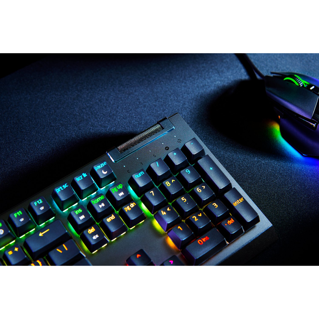 BÀN PHÍM CƠ GAMING CÓ DÂY RAZER BLACKWIDOW V4 X
