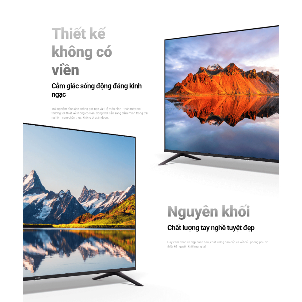 Tivi Xiaomi A Pro 55inch Hệ điều hành Google TV, Độ phân giải 4K UHD - Bảo hành 2 năm