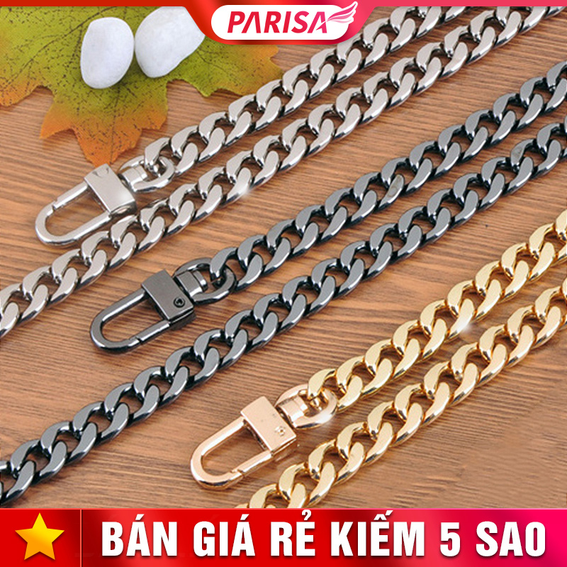 Dây Xích Túi Xách Vát Góc 9mm Càng Cua Ổ Khóa P1487