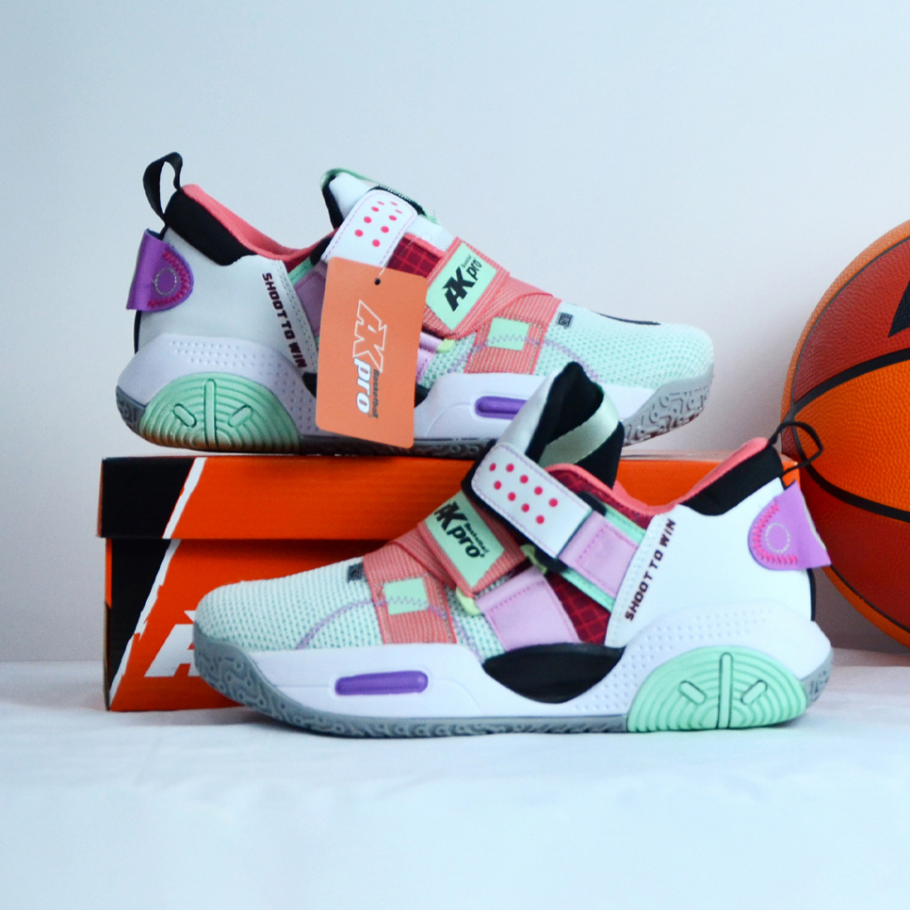 Giày Bóng rổ AKpro AS021 màu Xanh - Chính hãng