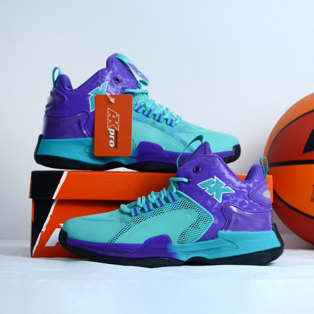 Giày Bóng rổ AKpro AS023 màu Xanh