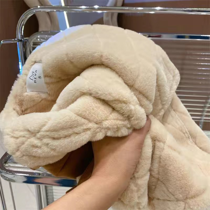 Áo khoác lông cừu cho bé,áo khoác da lộn lót lông sành điệu cho bé gái