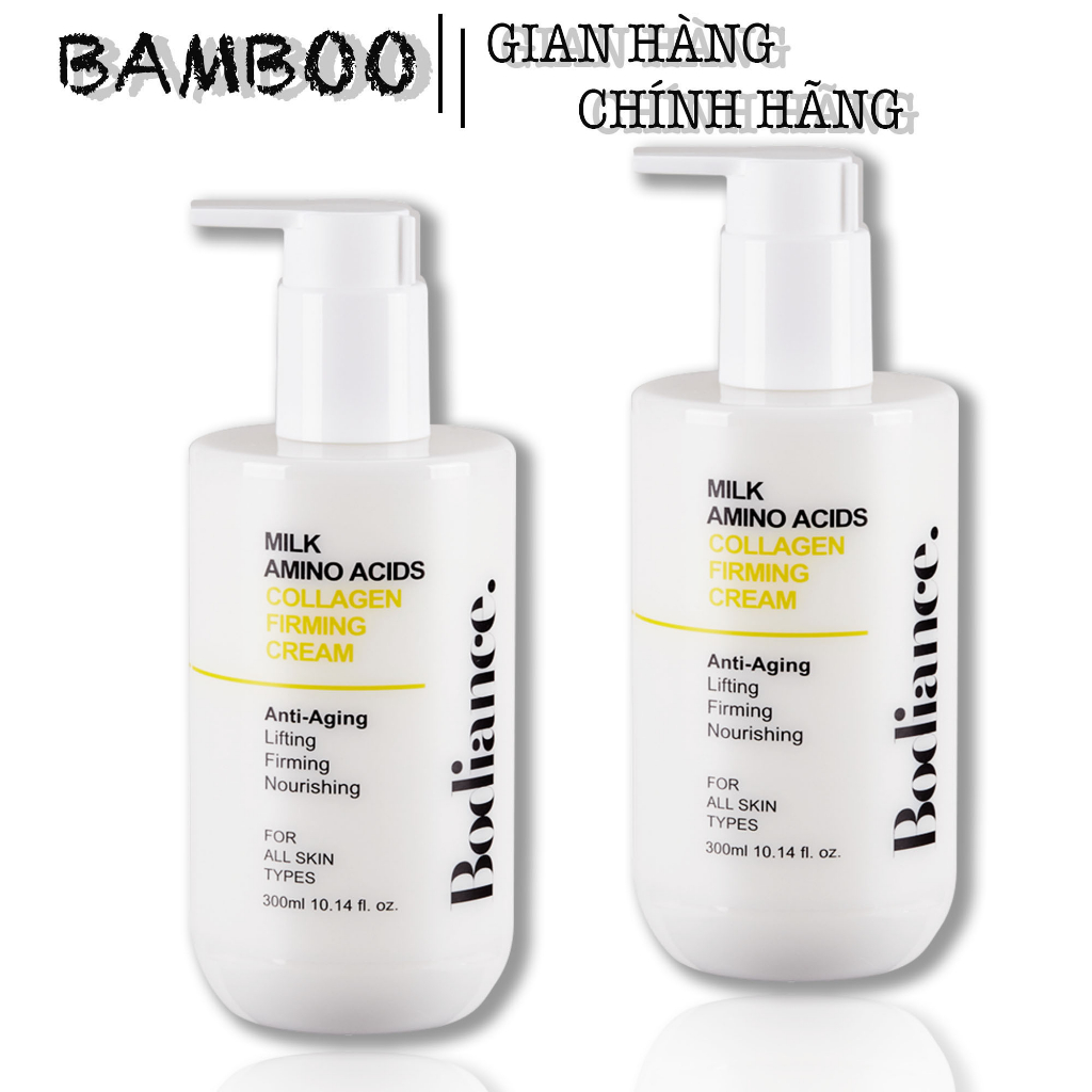 Sữa dưỡng thể cho da lão hóa Bodiance Collagen Firming Cream (300ml) chính hãng