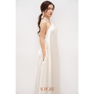 Đầm maxi cổ yếm Aurore Cloth