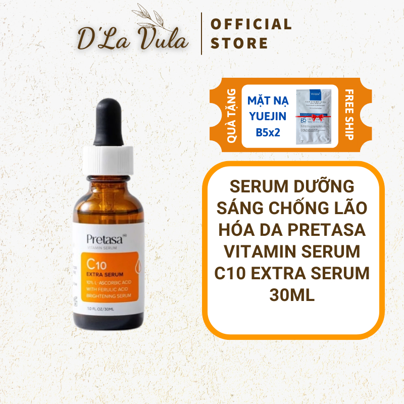 Serum Pretasa Vitamin serum C10 Extra serum 30ml