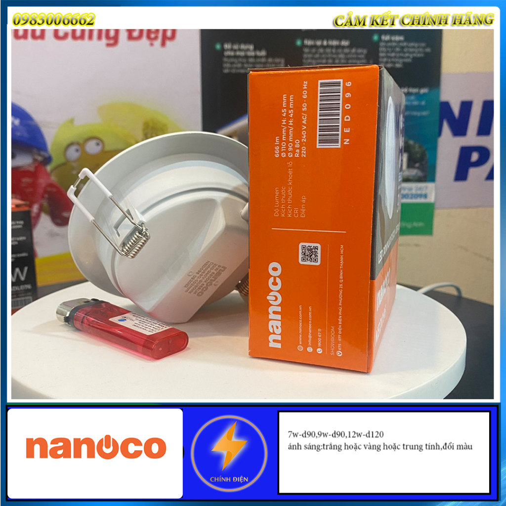 Đèn downlight,LED âm trần  ECO series Nanoco