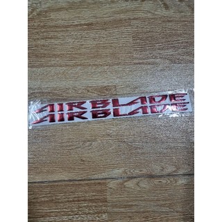 Tem dán chữ nổi đỏ xe ab air blade 125 đời 2013_2016