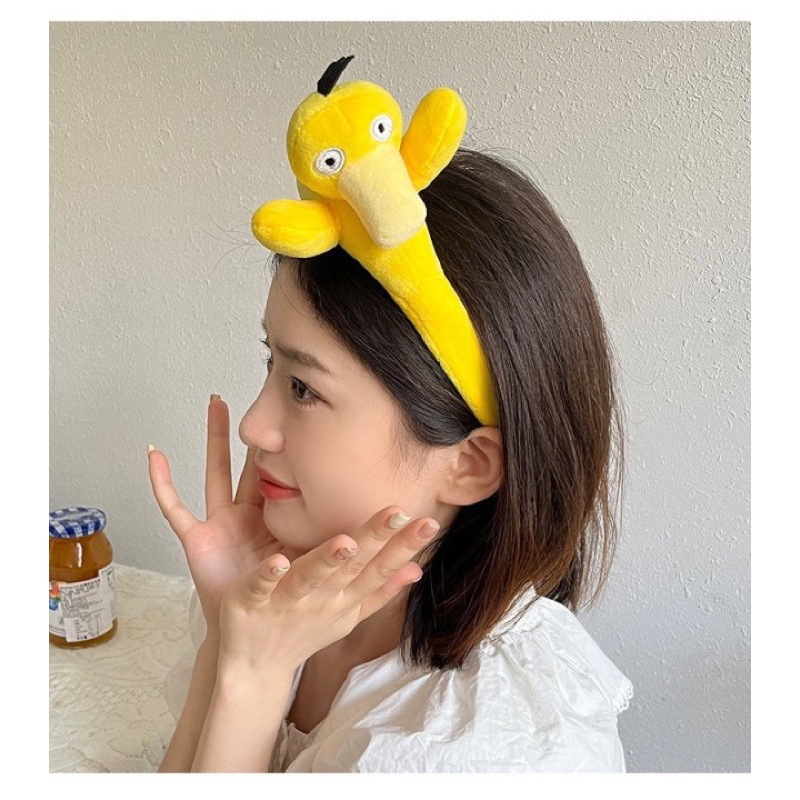 CC125 Cài tóc băng đô nữ bờm tóc nữa thú mỏ vịt dễ thương