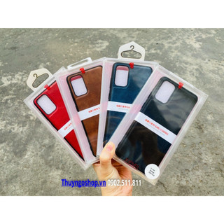 Ốp lưng da pu hiệu x-level galaxy s20 / s20+ / s20ultra lưng chống sốc,chống bám vân
