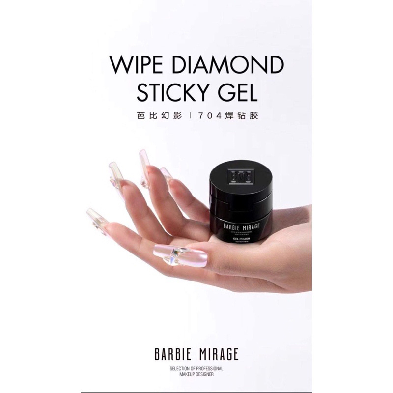 Gel đính đá - gel nổi Barbie