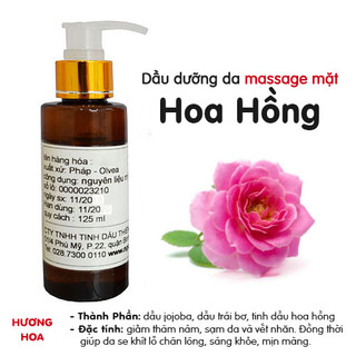 Dầu massage mặt hoa hồng Rose Face Spa oil Lachampa