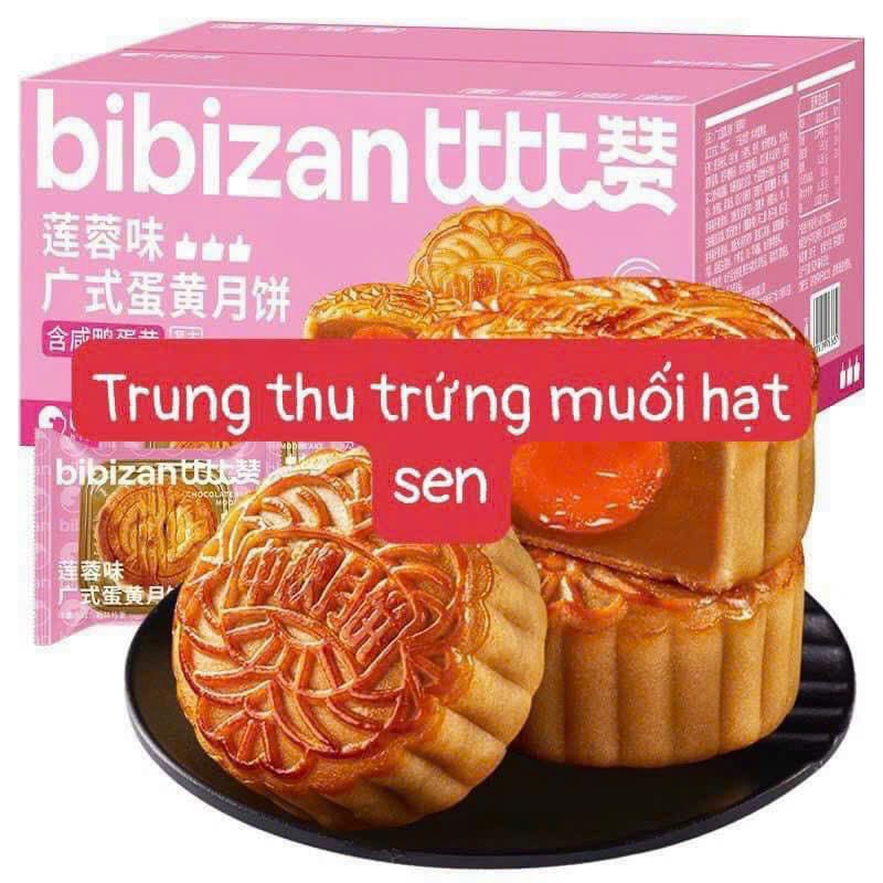 ❣️ Bánh Trung Thu LAVA BIBIZAN - Hộp 12 cái/ 540gram🍰🍰