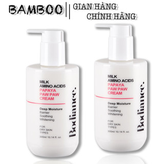 Sữa dưỡng thể cho da khô, bong tróc Bodiance Papaya Paw Paw Cream - Chính Hãng