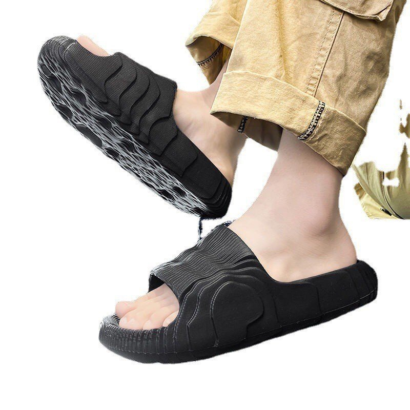 Dép quai ngang Lainiki thời trang đúc nguyên khối nam nữ siêu bền đẹp 045