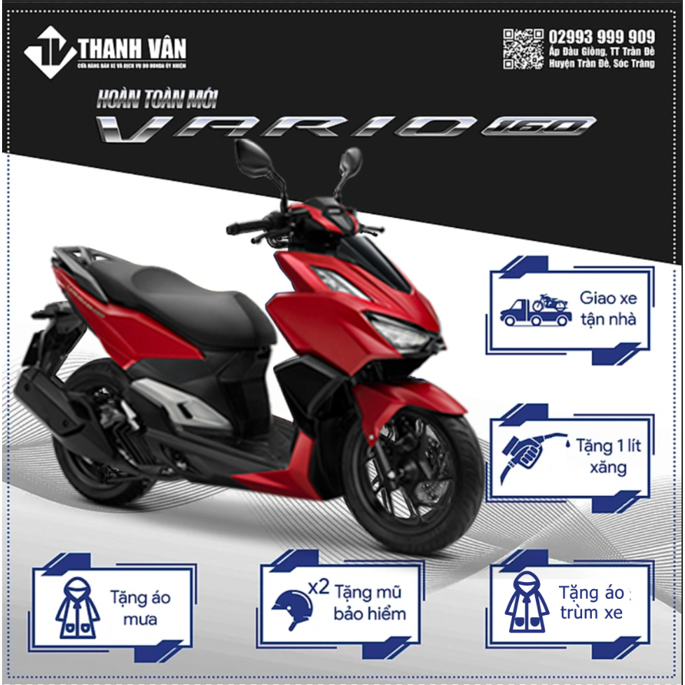 Xe Máy Honda Vario 160 2023 - Phiên bản Đặc Biệt ABS