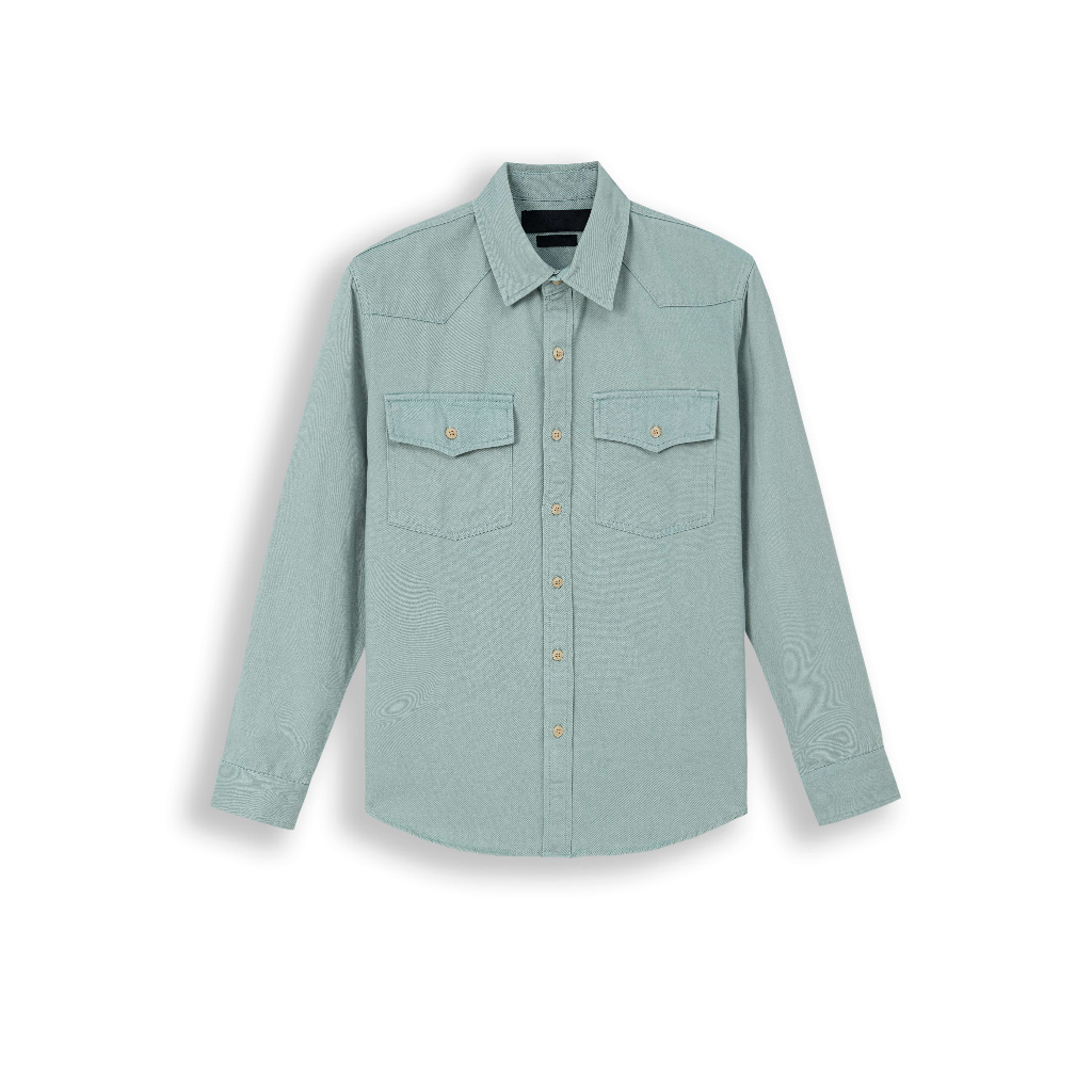 Áo sơ mi kaki nam dài tay form rộng DICYDE 03 cao cấp