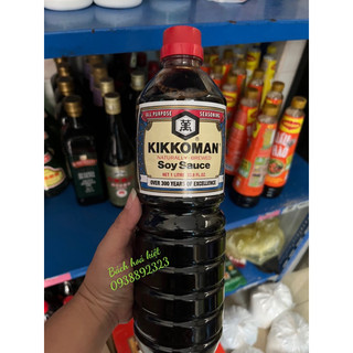 Nước Tương Kikkoman Nhật Bản Vị Truyền Thống chai lớn 1L -
