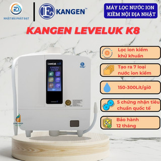 Máy lọc nước ion kiềm kangen levelux k8 máy lọc nước nhật bãi lọc siêu sạch tạo kiềm tạo hidrogen tốt cho sức khỏe
