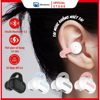Tai nghe Bluetooth không dây kẹp vành tai TWS mã M-S8, Mẫu tai nghe thể thao chống thấm nước, chống ồn (M-S8)