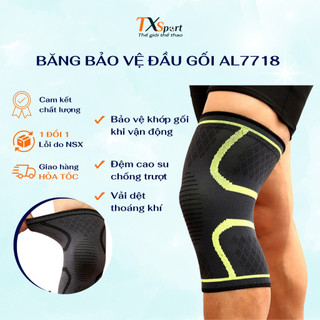 Băng Bảo Vệ Đầu Gối Tập Thể Thao Aolikes Cao Cấp AL7718 (1 đôi)