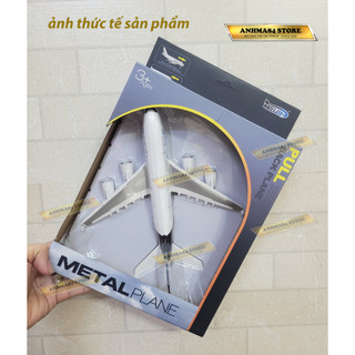 Đồ chơi Mô Hình Máy Bay Sắt chạy trớn, có nhạc đèn siêu đẹp - kích thước 22 cm - anhma84 store tphcm