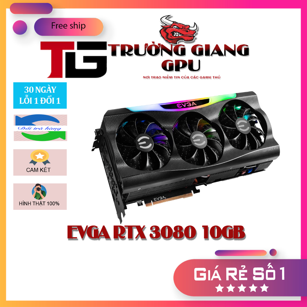 EVGA GeForce RTX 3080 10GB FTW3 ULTRA GAMING